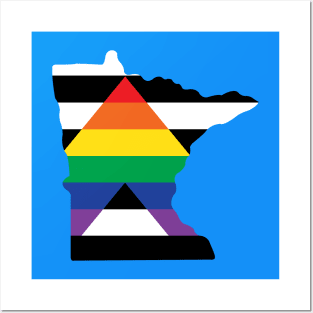 Minnesota Straight Ally Pride Posters and Art